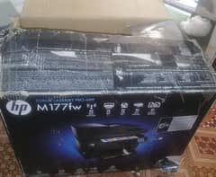 Hp color Laserjet 177fw with box and packing