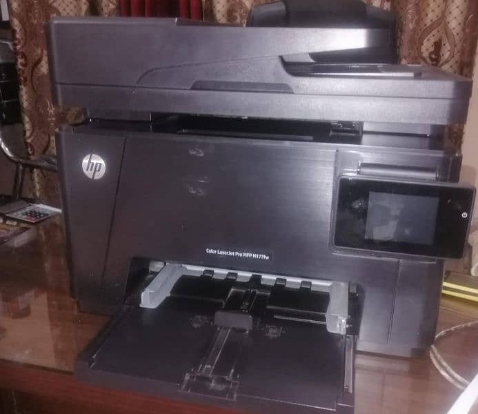 Hp color Laserjet 177fw with box and packing 1