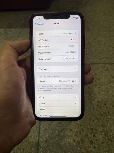 Iphone 11 Jv Non Active Sim Time Available 64 Gb 10/10 Condition 6