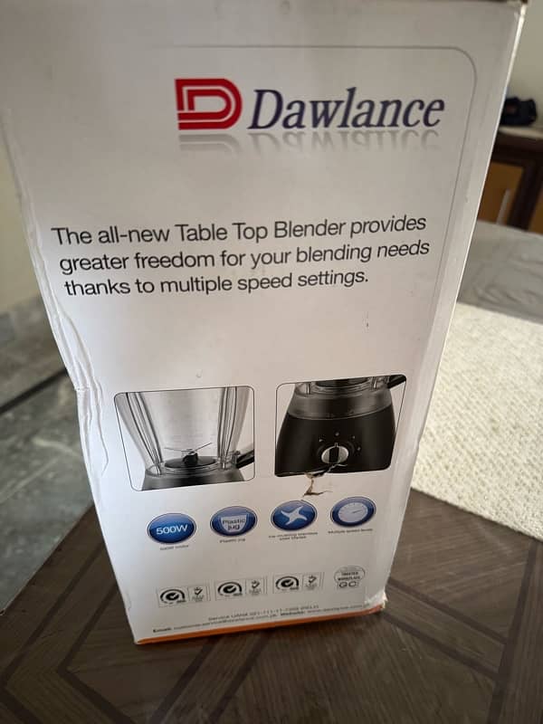 Brand new sealed Dawalnce DWTB 590 B juicer blender 3