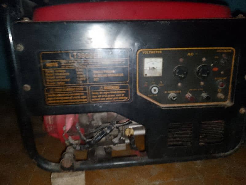 Generator 2.5 ke bhi self start petrol and gas gey start 7