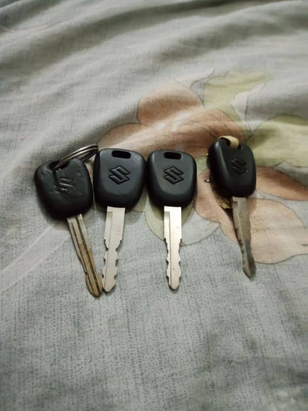 Suzuki keys swift cultus Wangon r liana 2