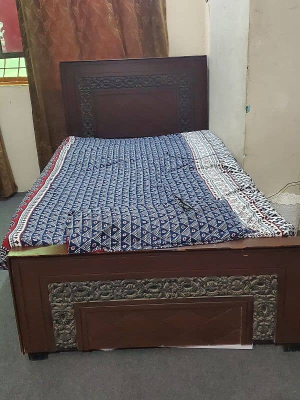 wooden single bed 3