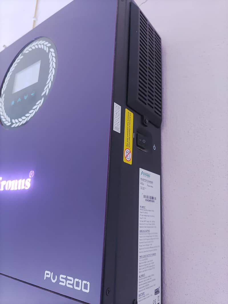 Hybrid Inverter PV5200 WITH WARRANTY (Urgent Sale) 1