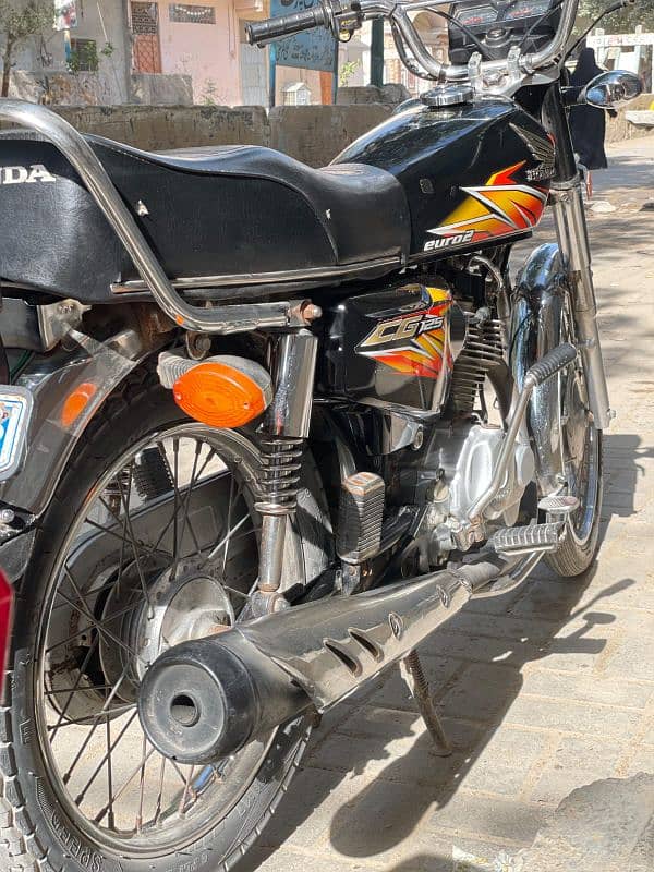 honda cg 125 karachi nmbr 1