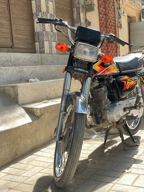 honda cg 125 karachi nmbr 2