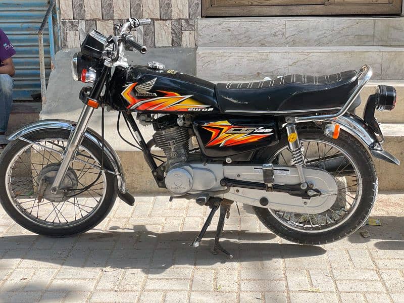 honda cg 125 karachi nmbr 3