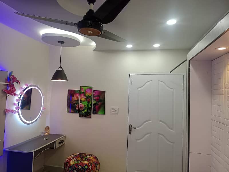 1 Bedroom Fully Furnished Flat For Rent In Block H-3 Johar Town Lahore 9