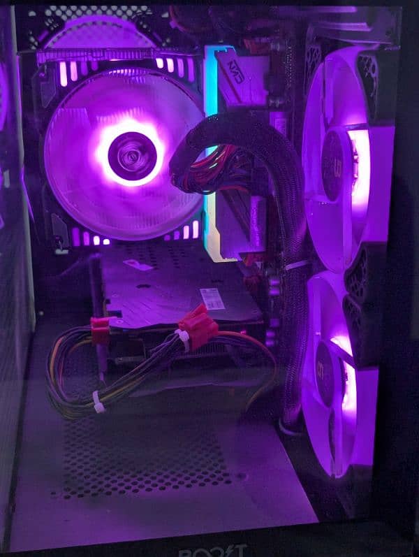 Ryzen 5 3600 Gaming PC Rx 580 8GB RGB Case 1