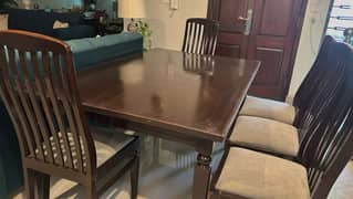 Dining table / 8 seater dining / wooden dining / shesham wood dining