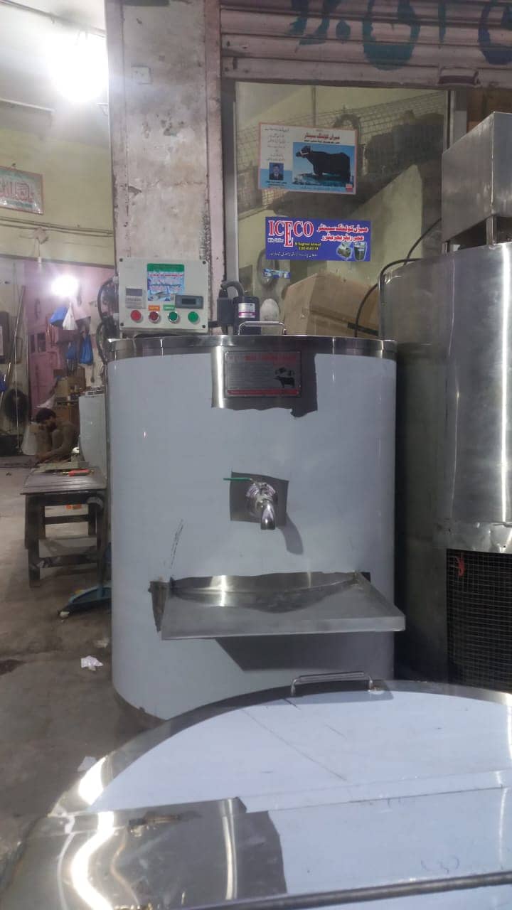 Milk chiller / Electric milk chiller / Storage Tank / Milk Boiler 7