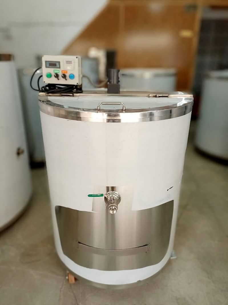 Milk chiller / Electric milk chiller / Storage Tank / Milk Boiler 15