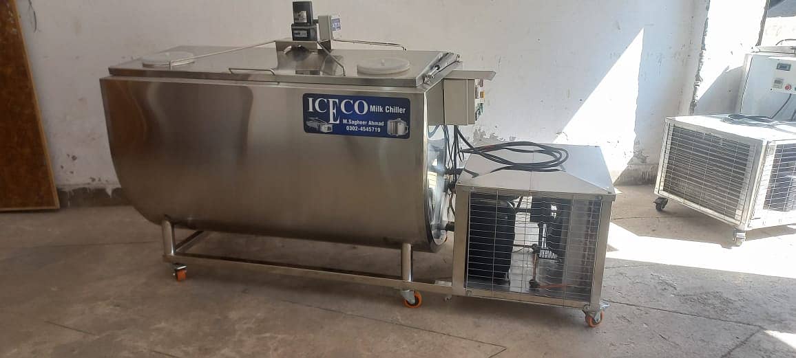 Milk chiller / Electric milk / Milk Boiler /Milk colling /Storage Tank 15