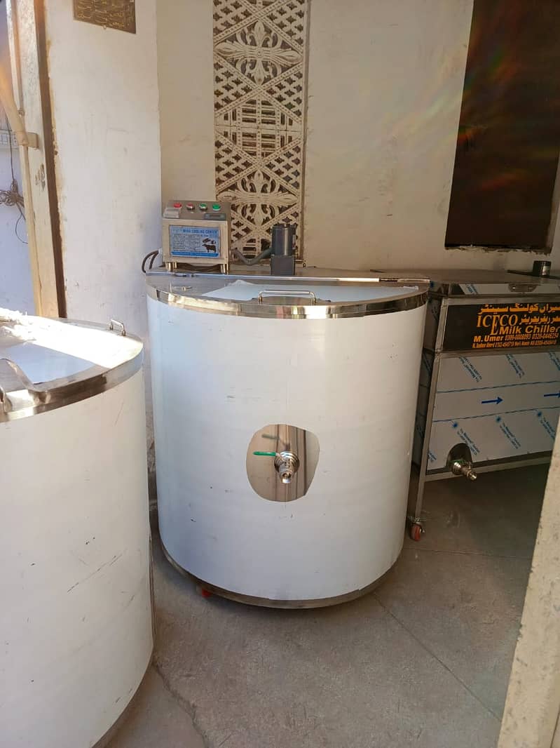 Milk chiller / Electric milk / Milk Boiler /Milk colling /Storage Tank 16