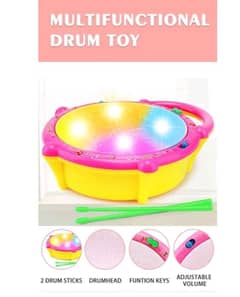 Musical Flash Drum Light Sound with Sticks