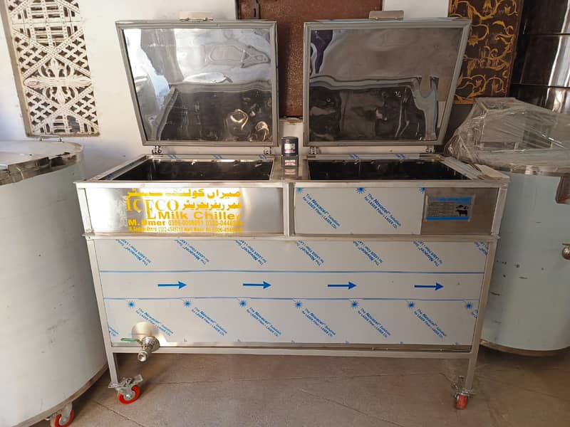 Milk chiller / Electric milk / Milk Boiler /Milk colling /Mixer Tank 10