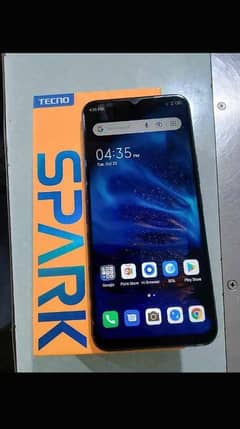 Tecno spark 8c 6/128 full box PTA approved