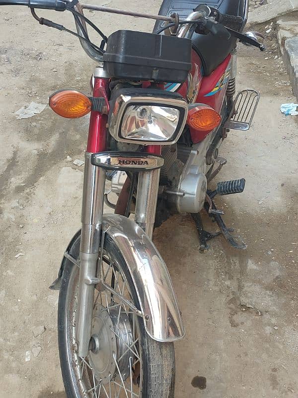 Honda Cg 125 2018 complete genuine bike 4