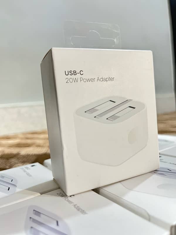 Apple orignal charger with 1 year garrenty 0