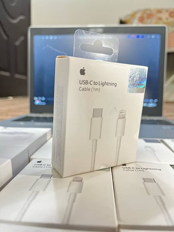 Apple orignal charger with 1 year garrenty 1