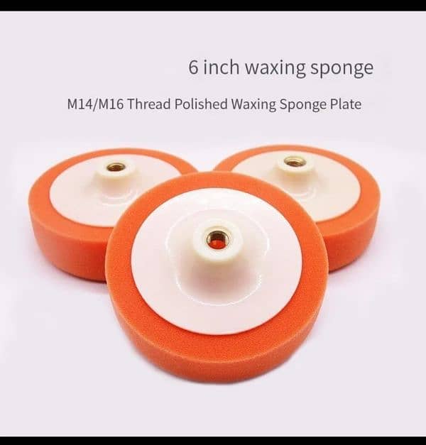 7Pcs 3" car Polishing Buffing Pad Kit Drill Adapter Car Polisher Buff 11