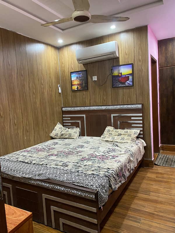 1 Bedroom Furnished Flat For Sale In Block H-3 Johar Town Phase 2 Lahore. 1