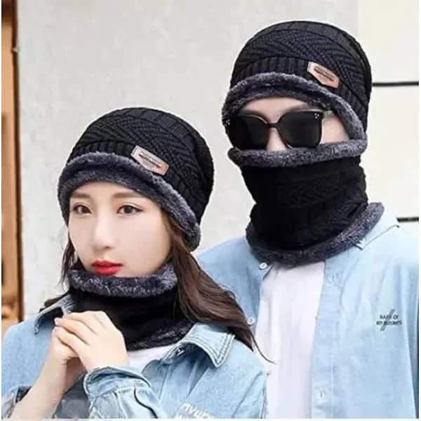 Winter Mask & Cap for Couples 3