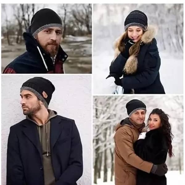 Winter Mask & Cap for Couples 4