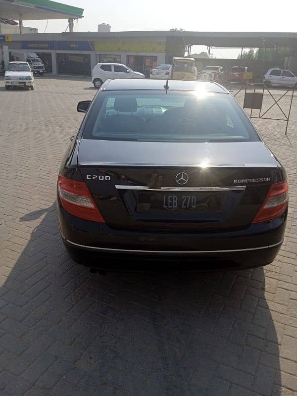 Mercedes C Class 2007 with sunroof 3