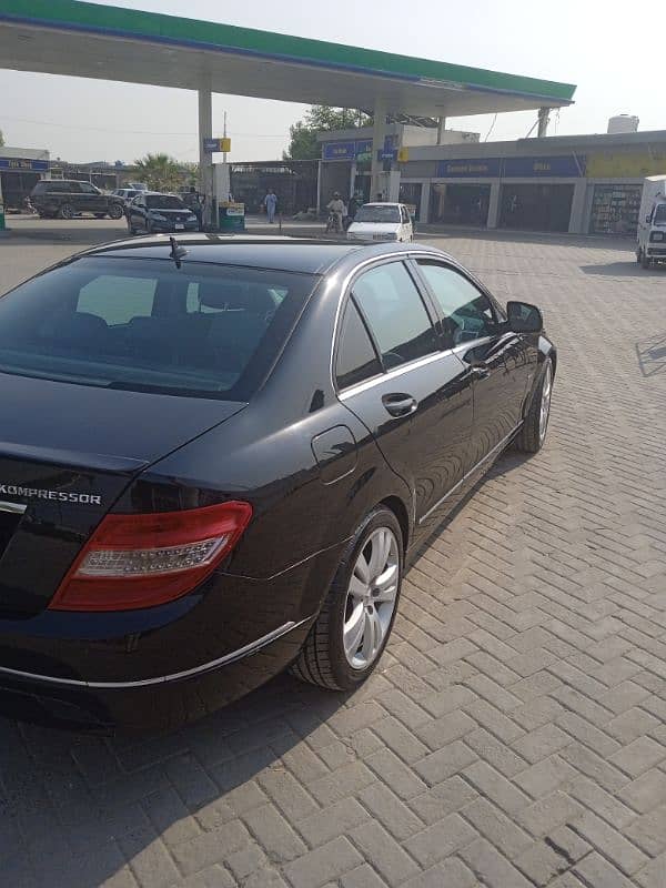 Mercedes C Class 2007 with sunroof 5