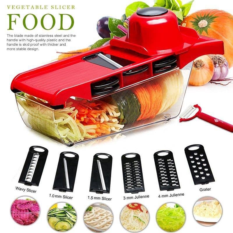 Safe Slice Mandoline Salad Cutter 4