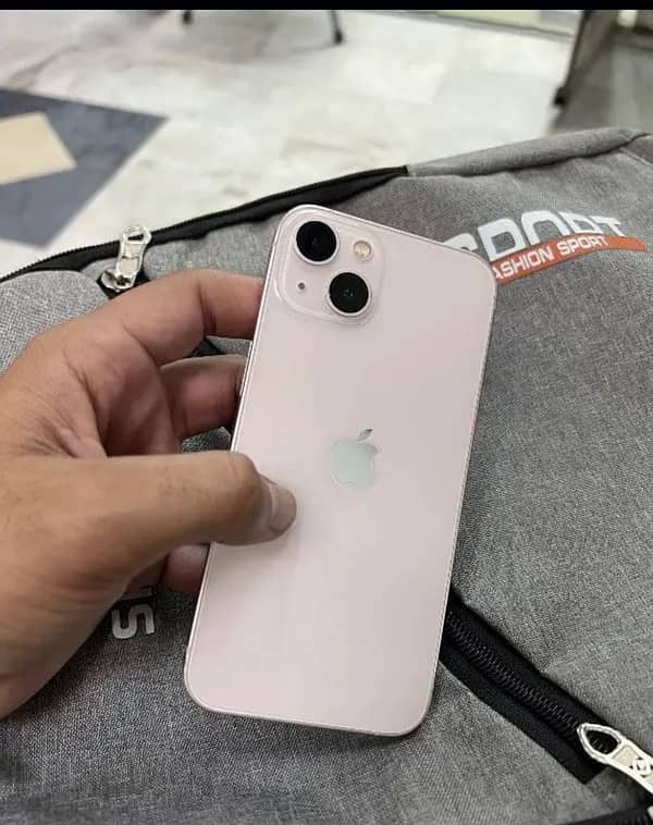 Iphone 13   pink colour  256gb PTA APPROVED 87 BH 3