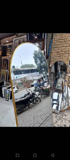 standing mirror free delivery in karachi