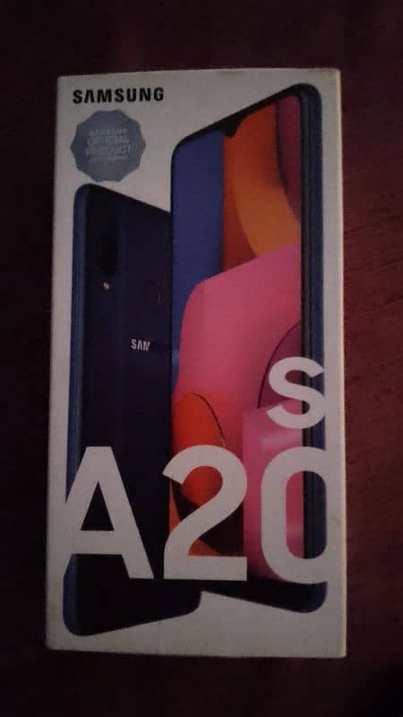 Samsung galaxy a20s. with box. no any fault 4