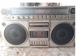 National Panasonic tape recorder with radio rx 5150f,