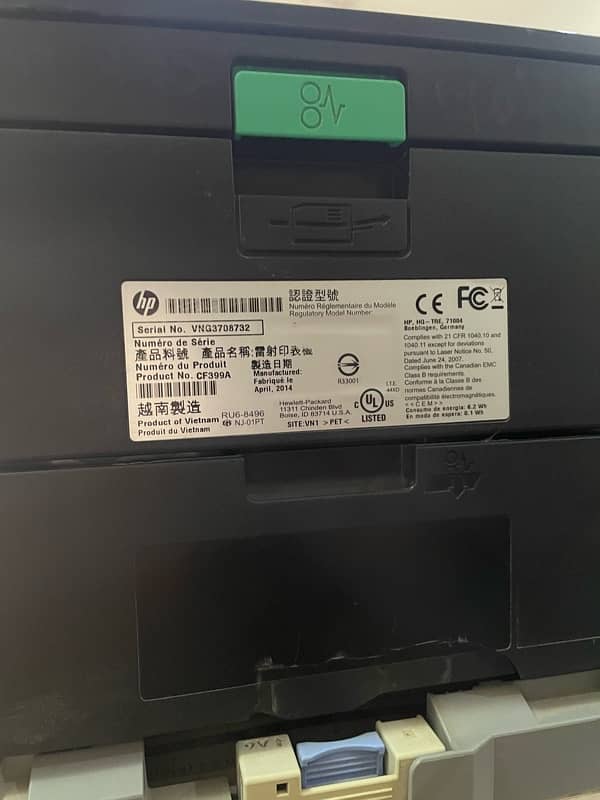 HP LASER Jet Pro 400 Printer - M401dne 3