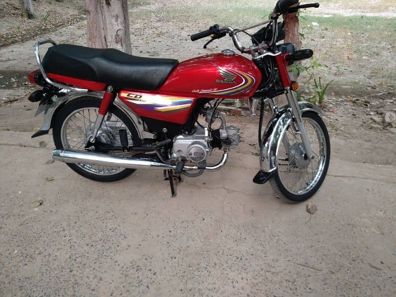 Honda cd 70 saaf condition (only call) 1