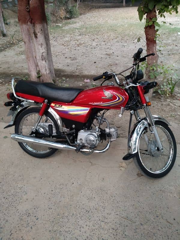 Honda cd 70 saaf condition (only call) 7