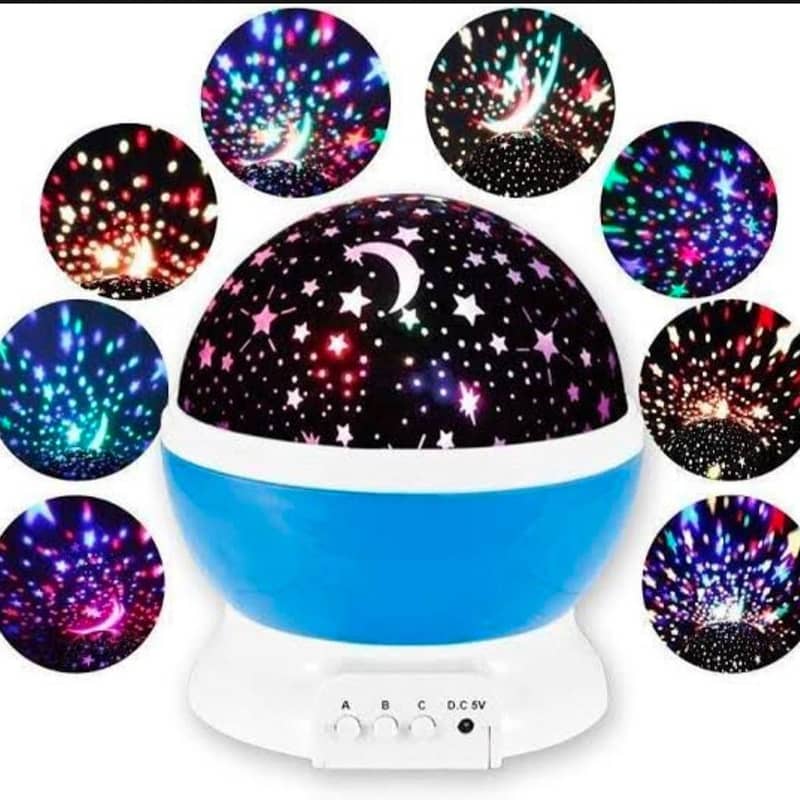 Digital Star Sky Projection Alarm Clock 1038 13