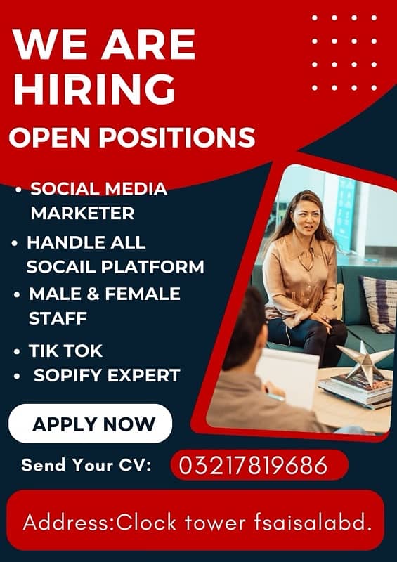 Hiring Expert staff for TikTok shopify platform 0