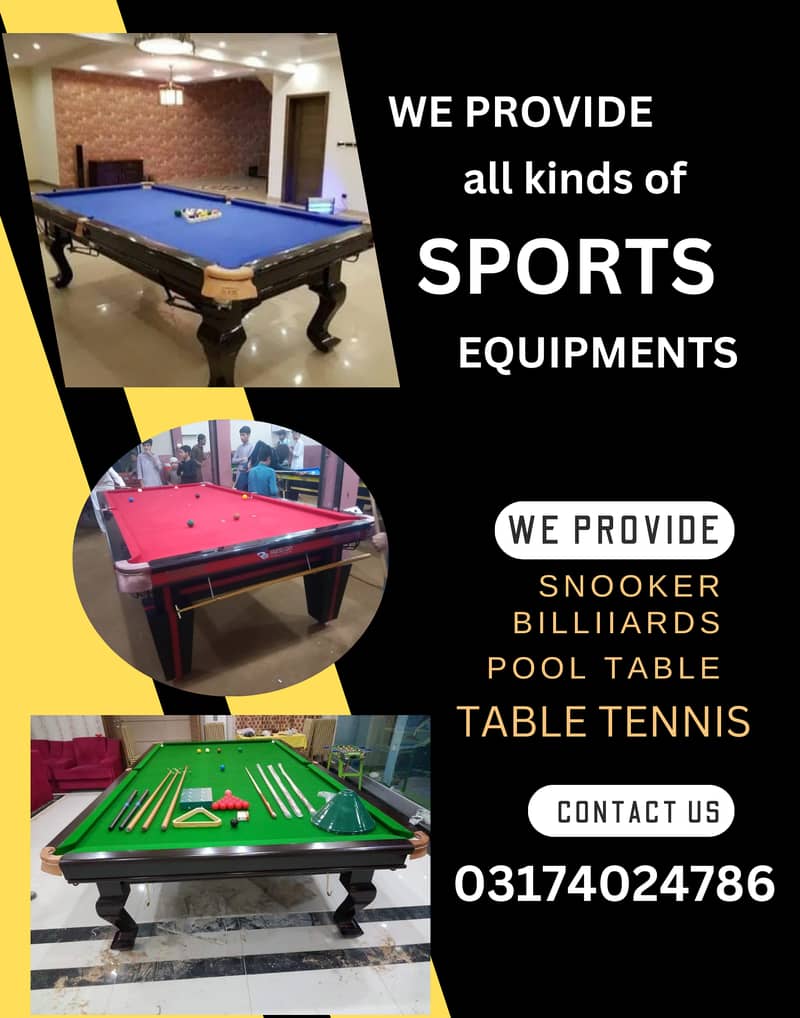 BILLIARDS  TABLE /  SNOOKER TABLE / POOL TABLE / SNOOKER 0