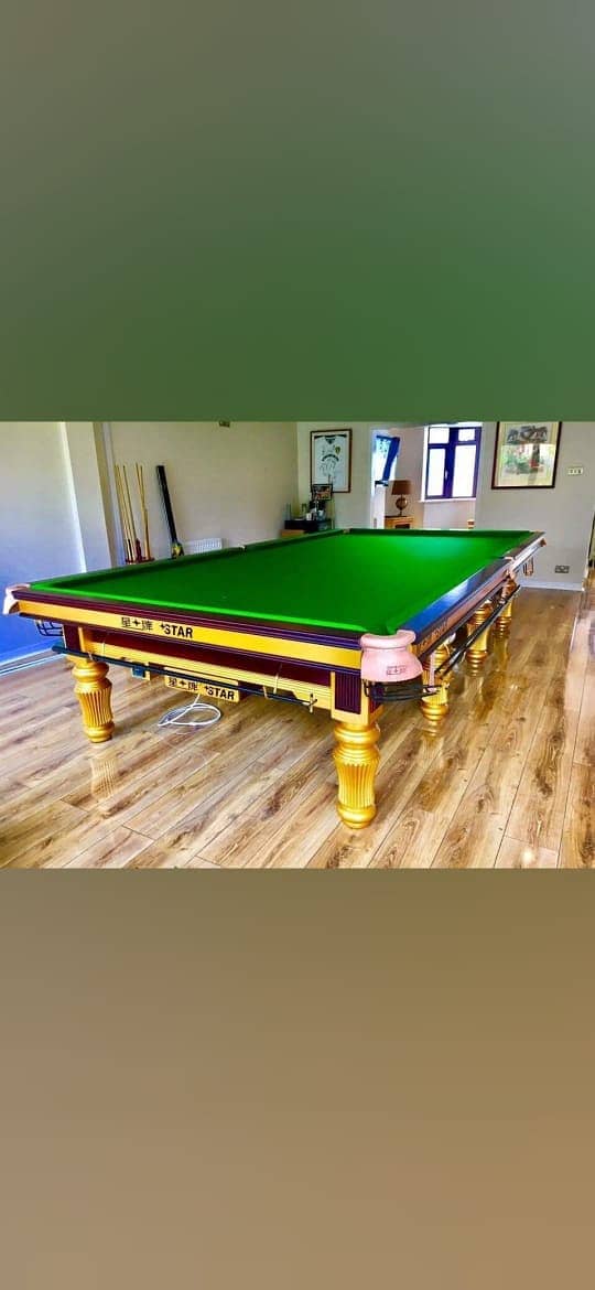 BILLIARDS  TABLE /  SNOOKER TABLE / POOL TABLE / SNOOKER 5