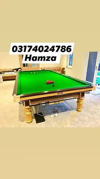 BILLIARDS  TABLE /  SNOOKER TABLE / POOL TABLE / SNOOKER 8