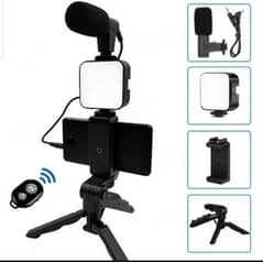 Video Making Vlogging kit with microphone