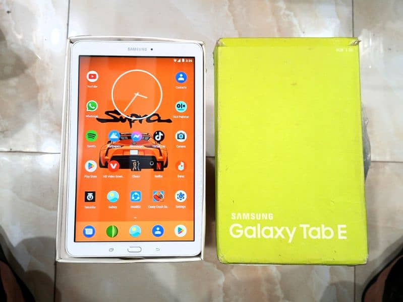 SAMSUNG GALAXY TAB E 10.1 INCHES 6