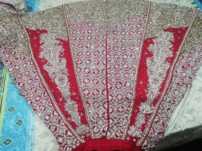 1 time used Barat Lehnga 0341 1191 465 whatsapp 13