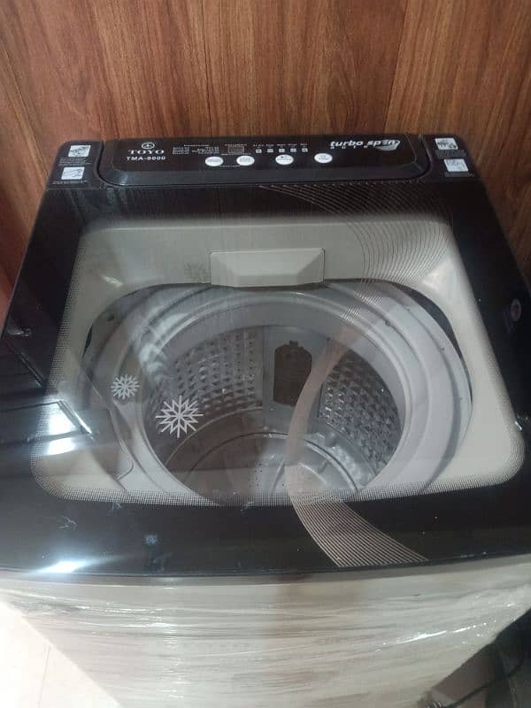 ToYo Washing machine and Dryer Automatic 20 days used 1