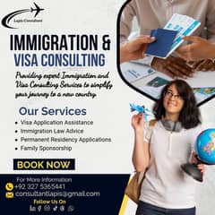 Visit , Work Permit, Study Visa Assistance