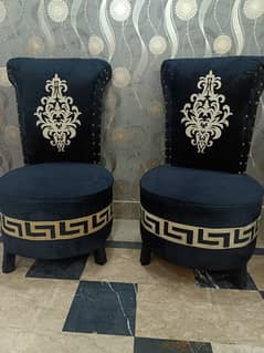 Sofa Set with king chairs and mini table