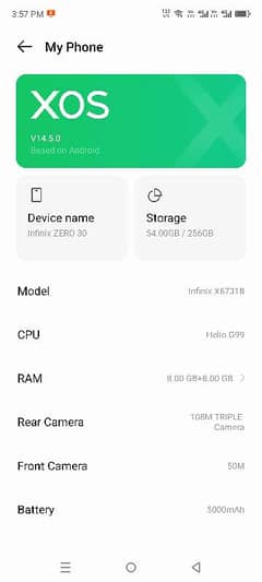 infinix zero 30 exchange possible with good phone